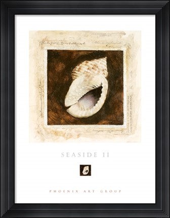 Framed Seaside II Print