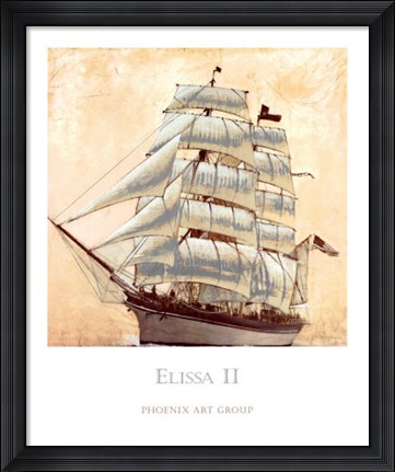 Framed Elissa II Print