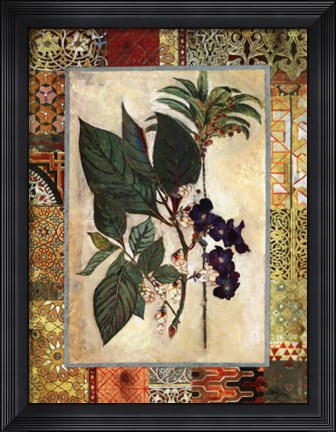 Framed Garden Tropicalismo II Print