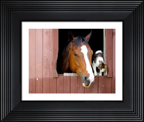 Framed Best friends Print