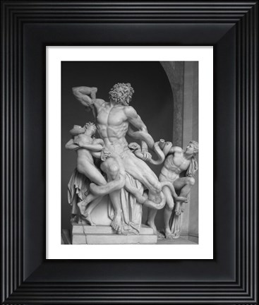 Framed Vatican Sculpture Print