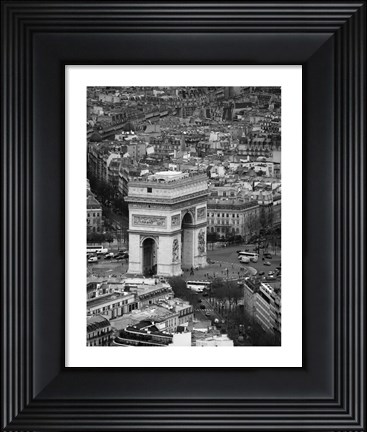 Framed Arc de Triomphe Print