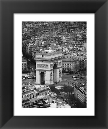 Framed Arc de Triomphe Print