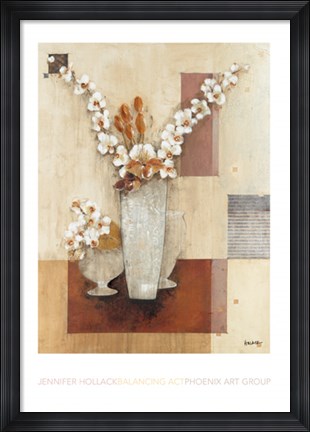Framed Balancing Act Print