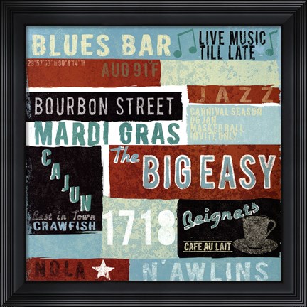 Framed New Orleans Print