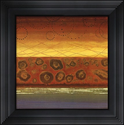 Framed Alegre II - mini Print