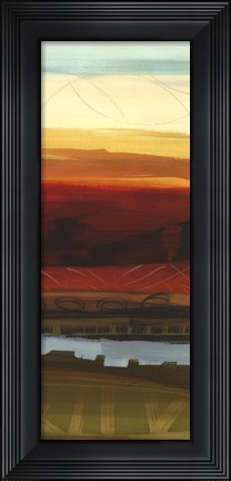 Framed Skyline Symmetry Print