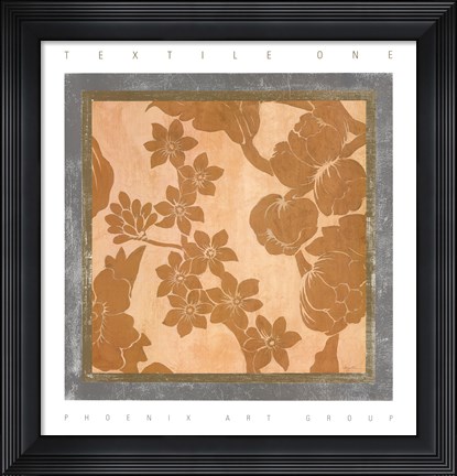Framed Textile One Print