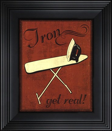 Framed Iron - mini Print