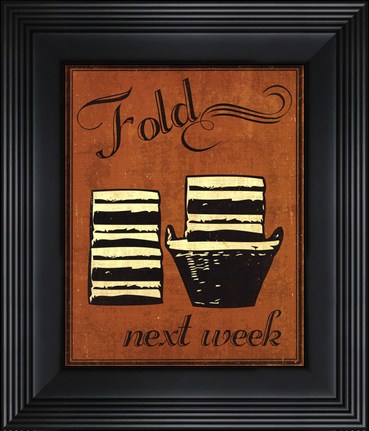 Framed Fold- mini Print