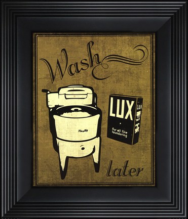Framed Wash- mini Print
