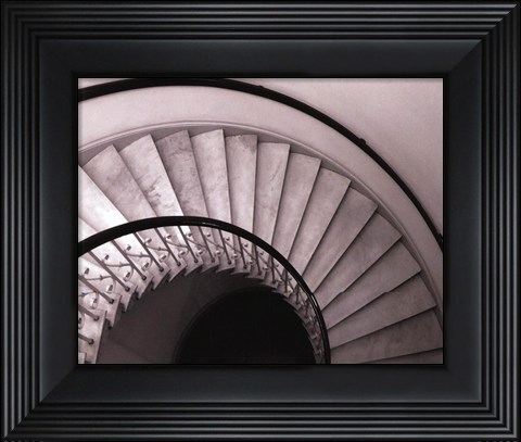 Framed Capital Stairway - mini Print