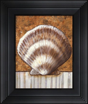 Framed Vintage Shell III - mini Print