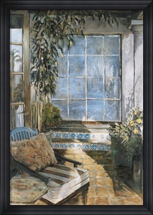 Framed Window Light Print