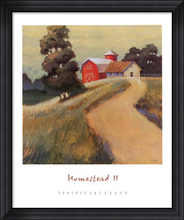 Framed Homestead II Print