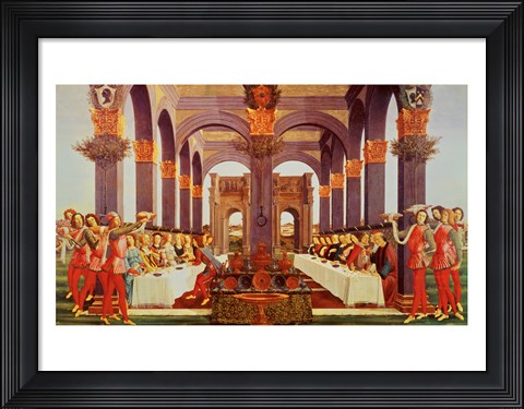 Framed Wedding Feast Print