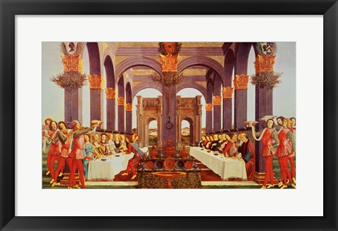 Framed Wedding Feast Print