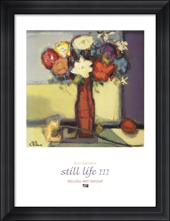 Framed Still Life III Print