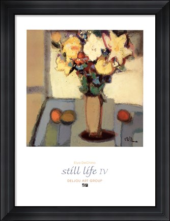 Framed Still Life IV Print
