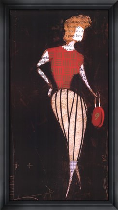 Framed Fashion I Print