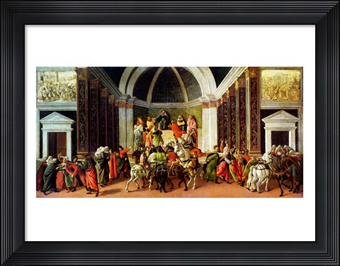 Framed Story of Virginia, c.1500 Print
