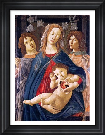 Framed Virgin of the Pomegranate Print