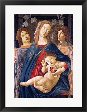 Framed Virgin of the Pomegranate Print