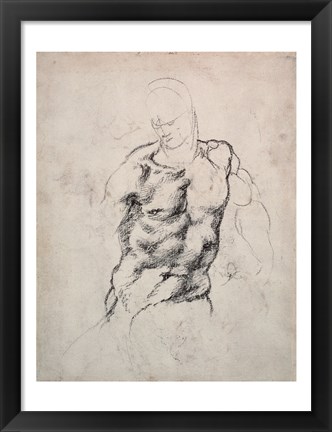 Framed Figure Study Print