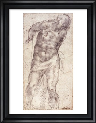 Framed Figure Study Print