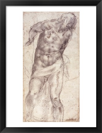 Framed Figure Study Print