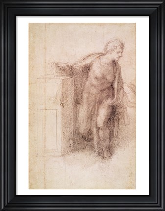 Framed Virgin Annunciate, c.1546 Print