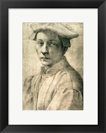 Framed Portrait of Andrea Quaratesi, c.1532 Print