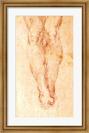 Framed Study for a Crucifixion Print