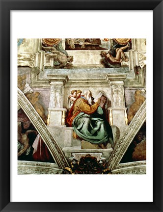 Framed Sistine Chapel Ceiling, 1508-12 Print