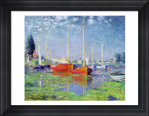 Framed Argenteuil, c.1872-5 Print