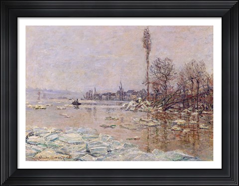 Framed Thaw, 1880 Print