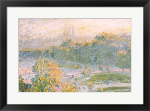 Framed Tuileries (study) 1875 Print