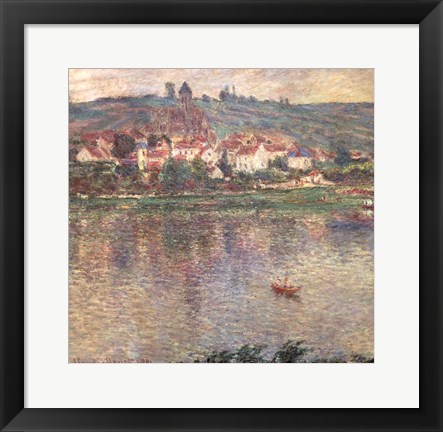 Framed Vetheuil, 1901 Print