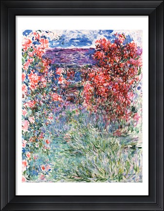 Framed House at Giverny under the Roses, 1925 Print