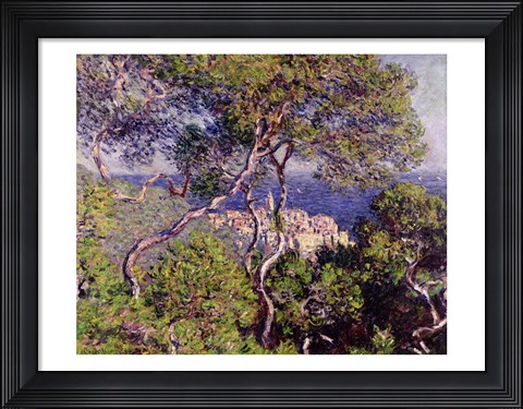Framed Bordighera, 1884 Print