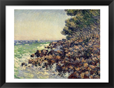 Framed Cap Martin, 1884 Print