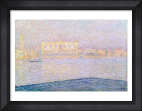 Framed Ducal Palace from San Giorgio, 1908 Print