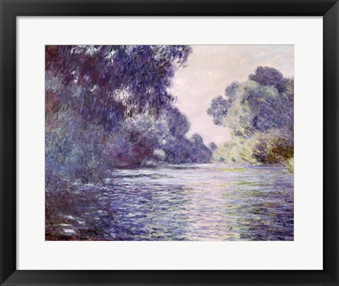 Framed Branch of the Seine near Giverny, 1897 detail Print