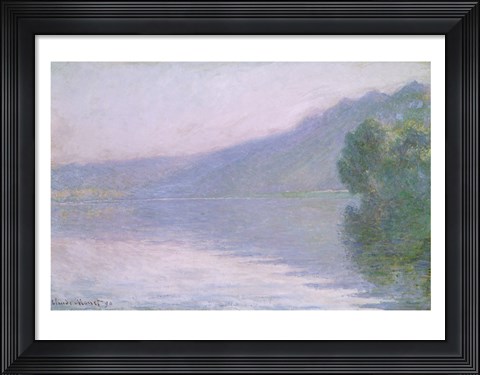 Framed Seine at Port-Villez, 1894 Print