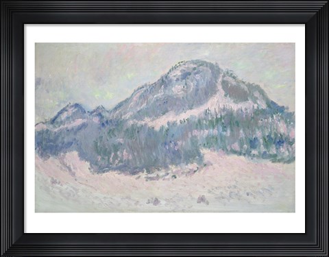 Framed Mount Kolsaas, Norway, 1895 Print