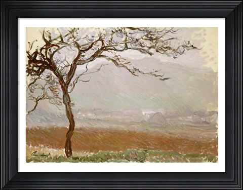 Framed Giverny Countryside Print