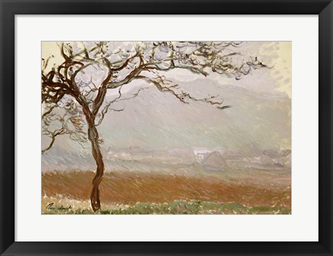 Framed Giverny Countryside Print