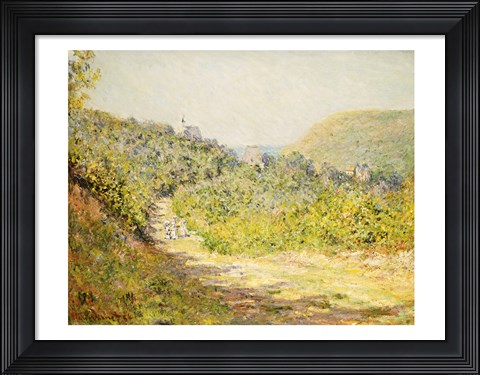 Framed Aux Petites Dalles, 1884 Print