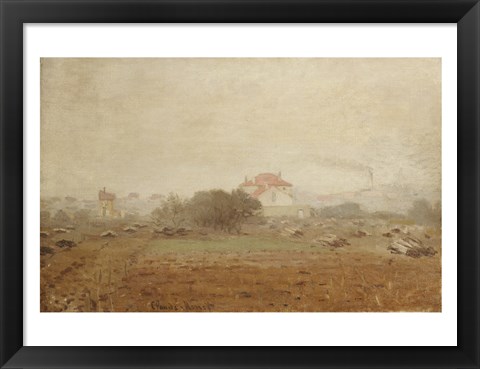 Framed Fog, 1872 Print