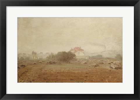 Framed Fog, 1872 Print